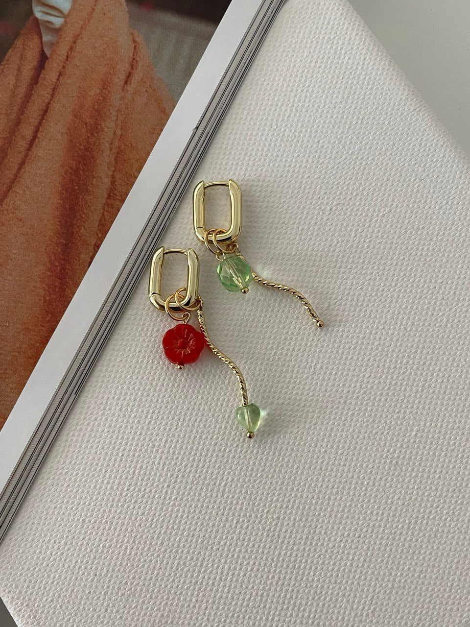 Серьги "Прага" с подвесками