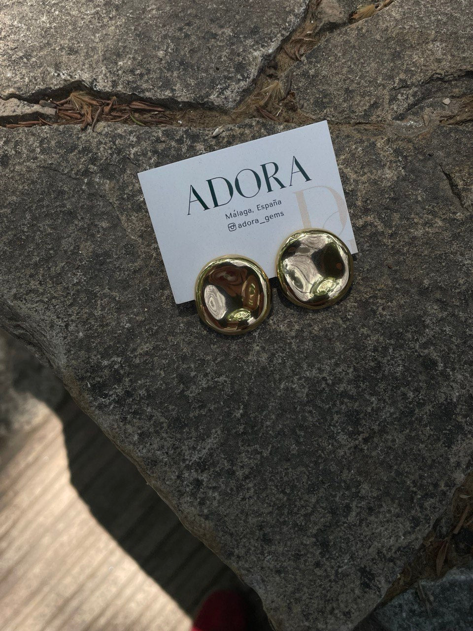 Серьги "Круг"