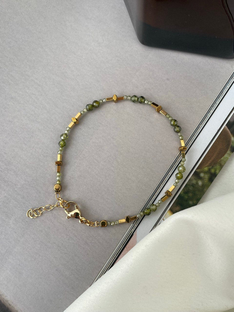 Pulsera de circonita cúbica