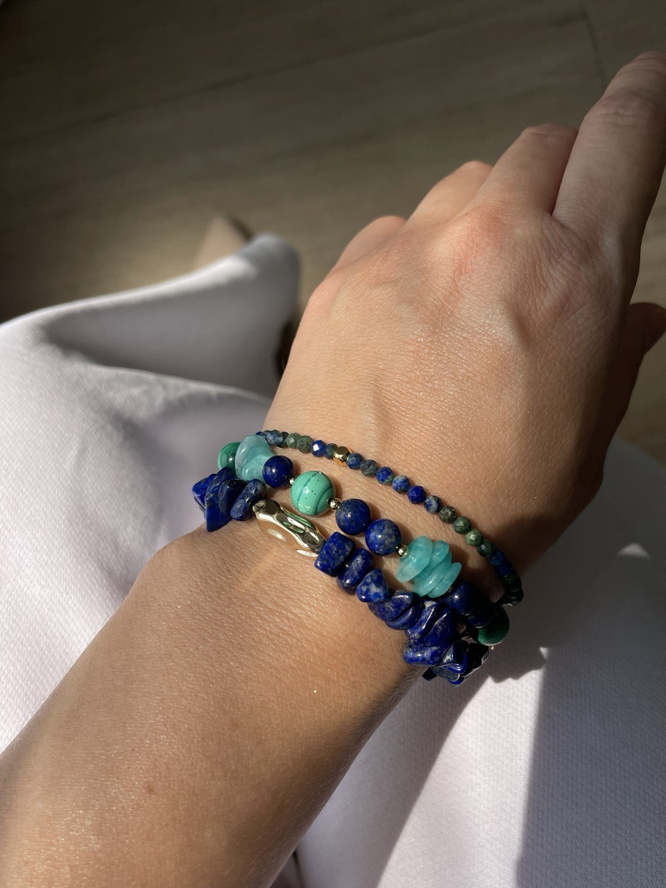 Pulsera de lapislázuli