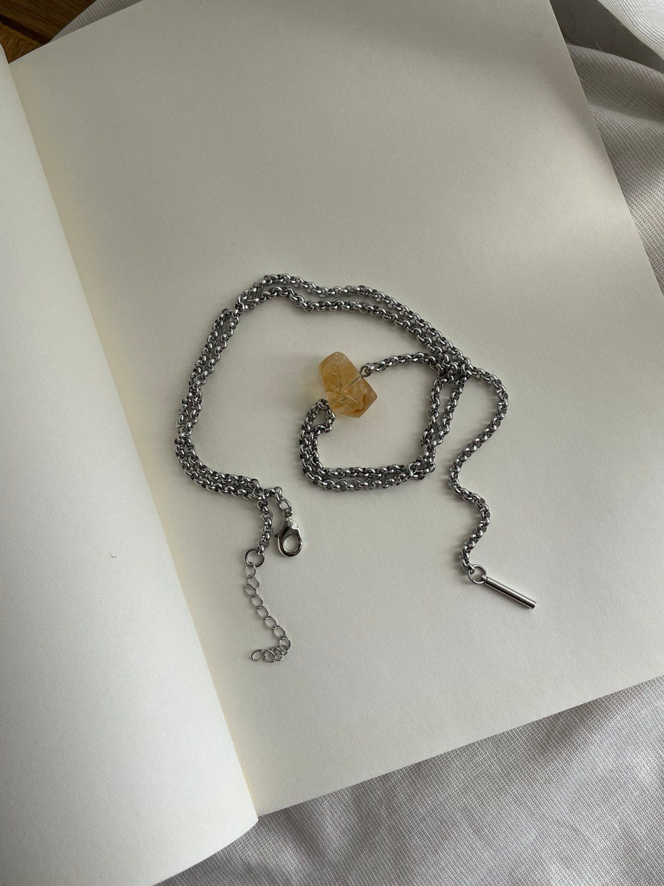 Цепочка с цитрином