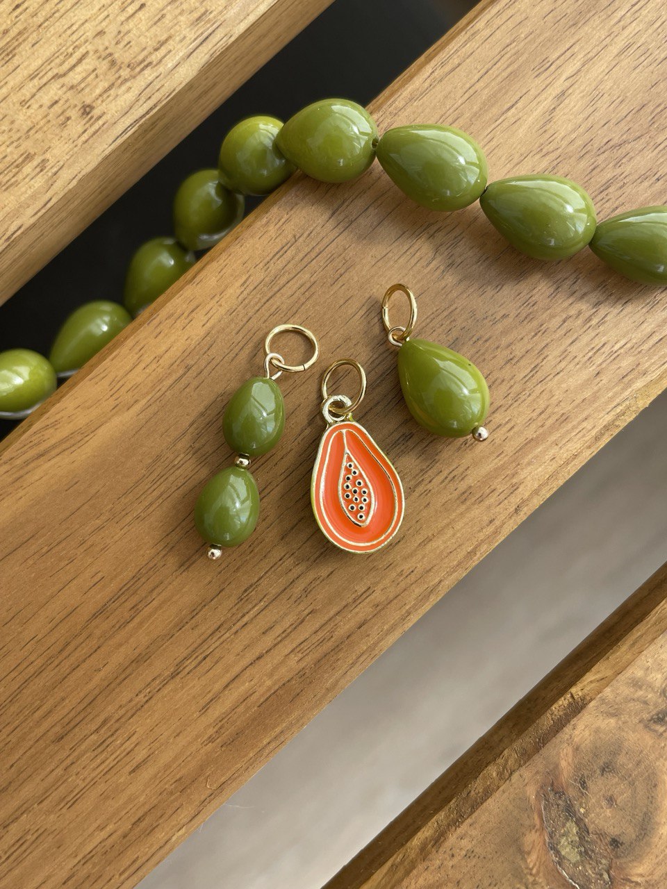 Набор подвесок Папайя