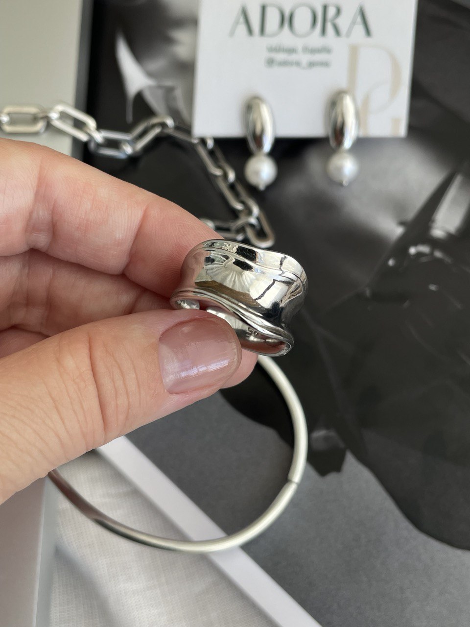 Кольцо "Абстракция"