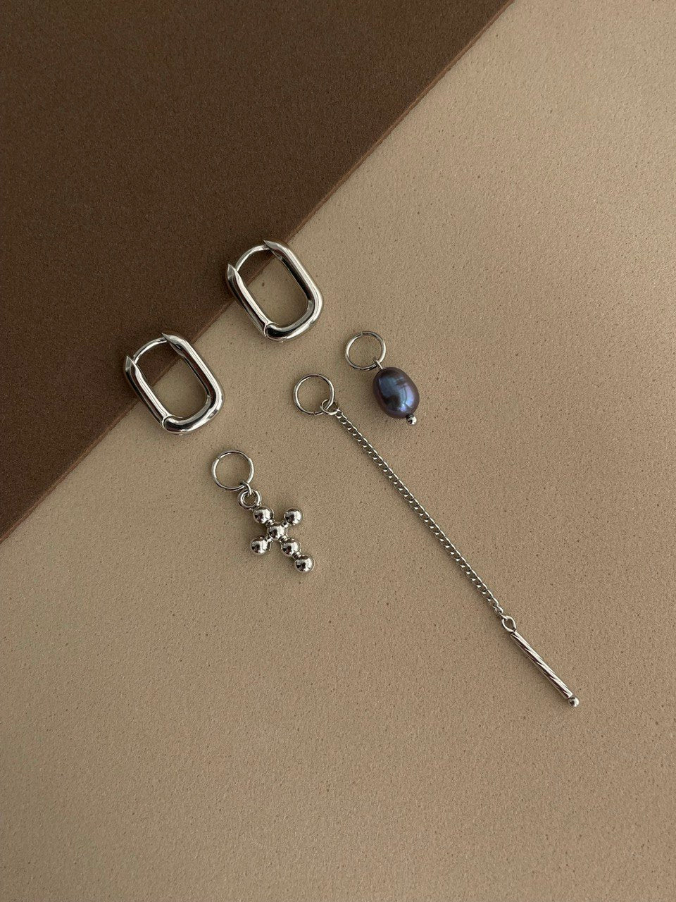 Набор подвесок с крестиком