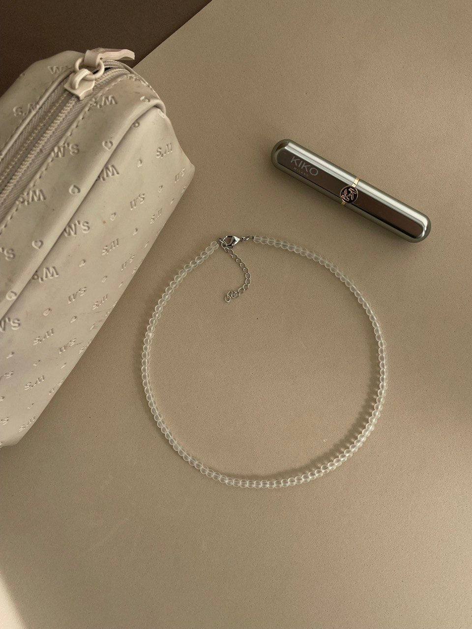 Колье из кварца