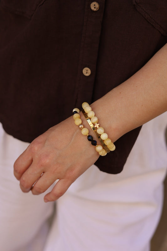 Браслет из кальцита