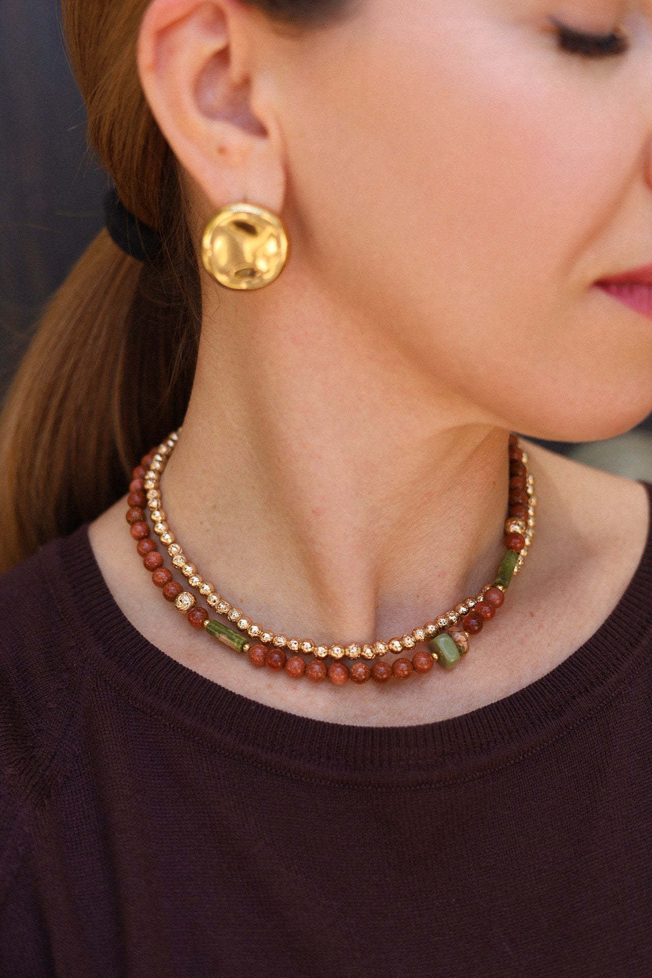 Collar "Arena Dorada"