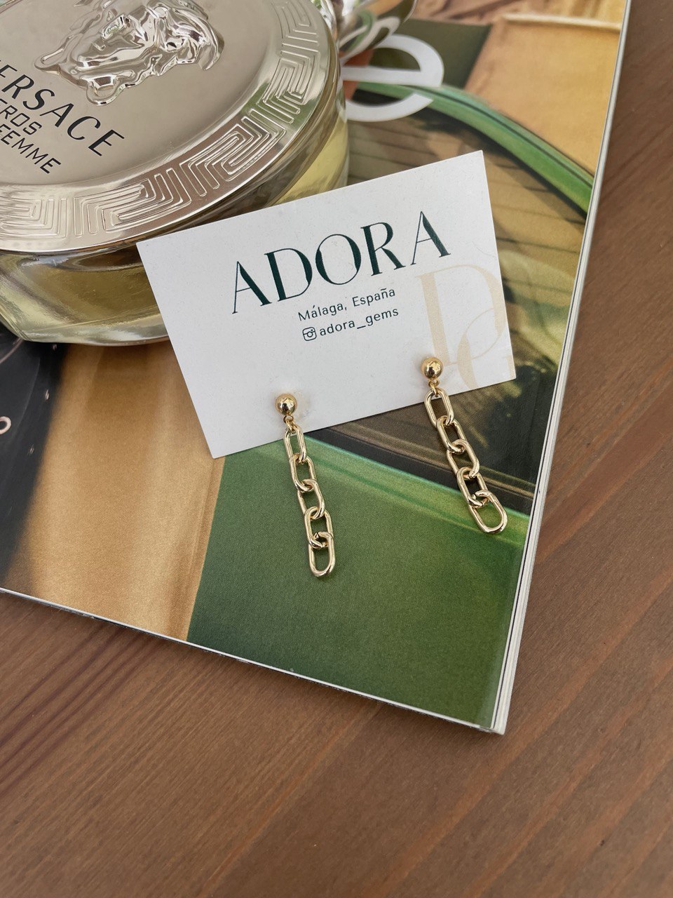 Pendientes - cadenas