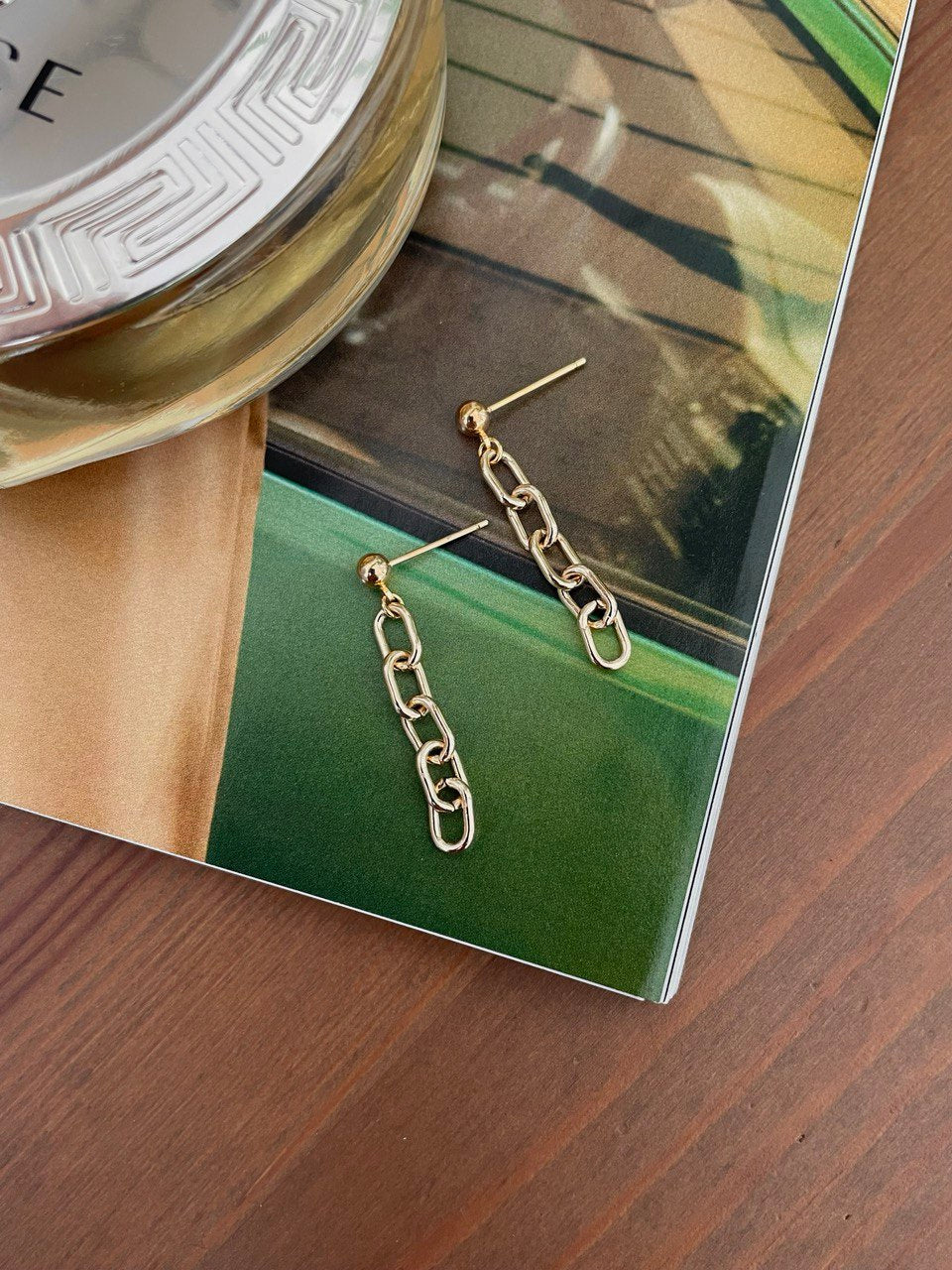 Pendientes - cadenas