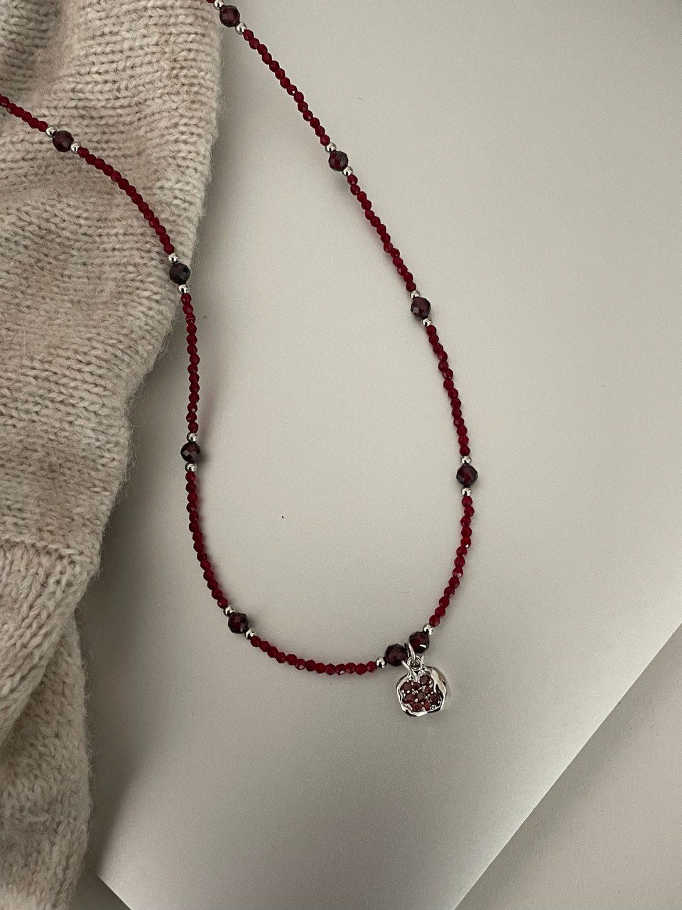 Колье "Гранат"
