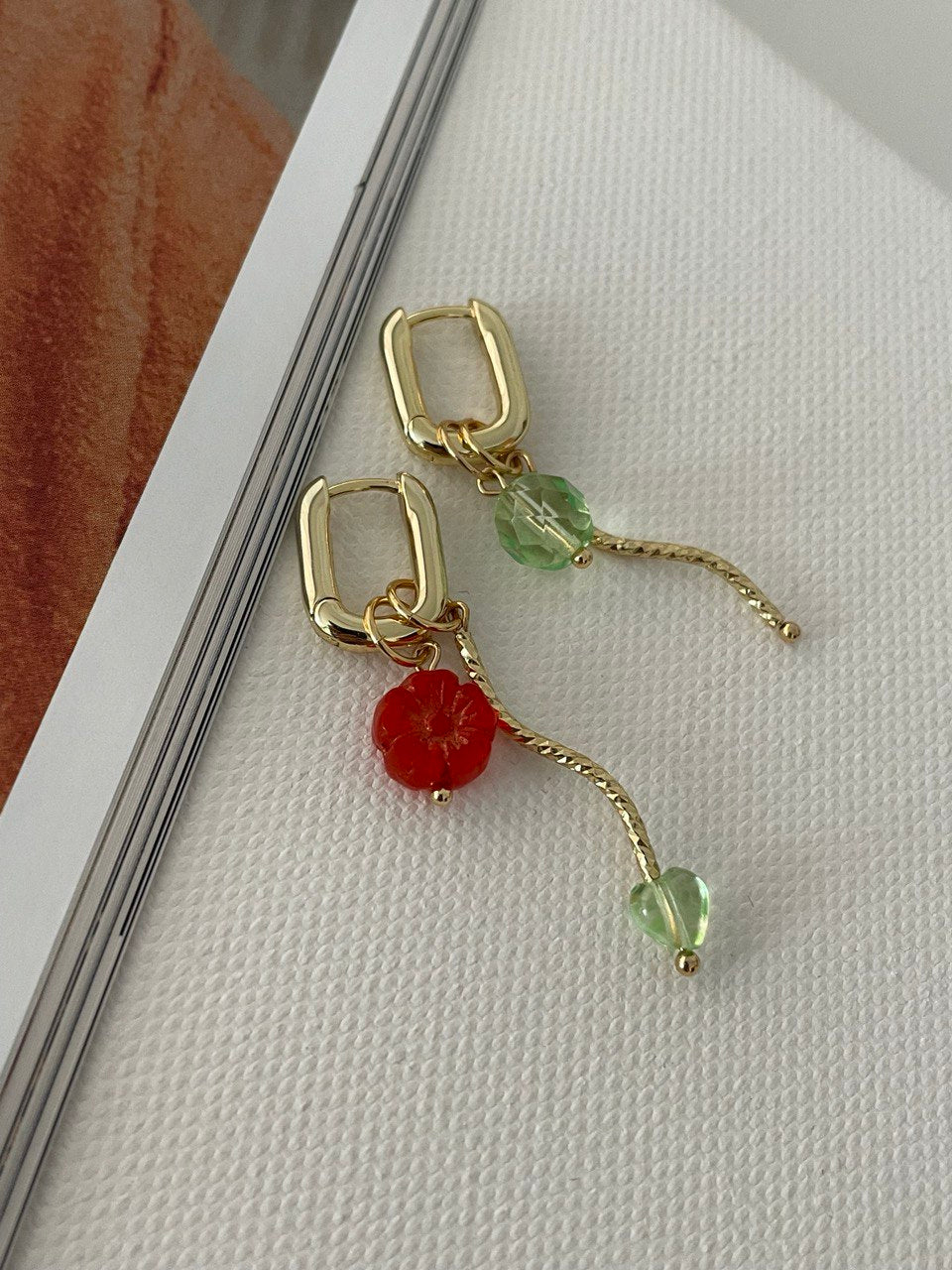 Серьги "Прага"  с подвесками