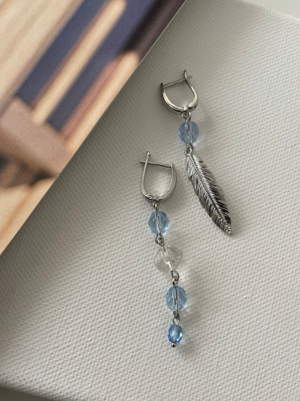 Серьги "Прага" асимметричные