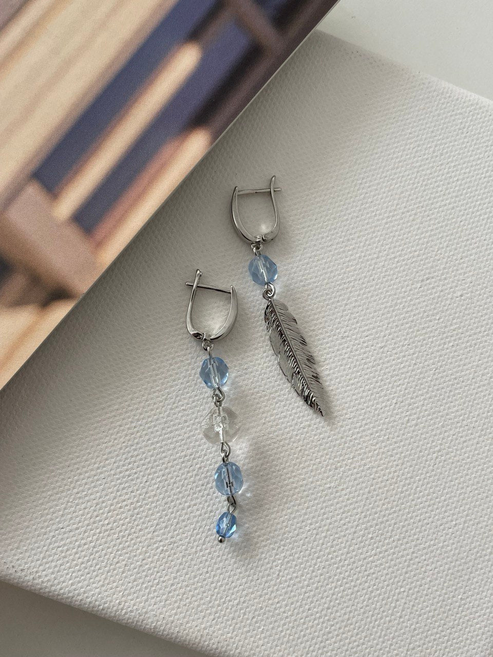 Серьги "Прага" асимметричные