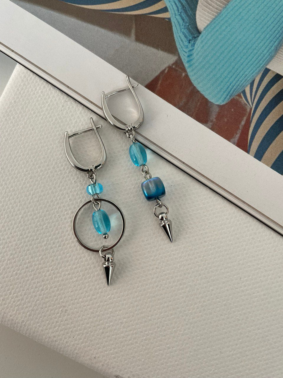 Серьги "Прага" асимметричные