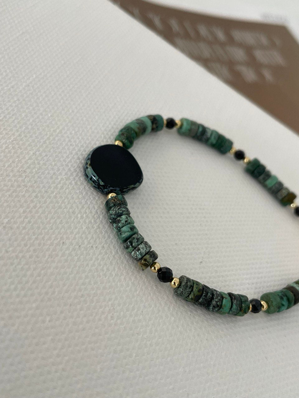 Браслет "Прага" с бирюзой