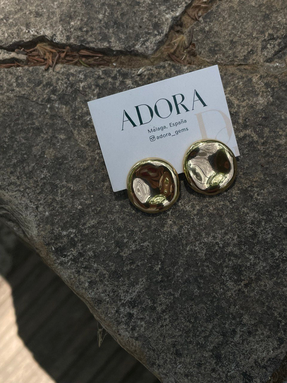 Серьги "Круг"