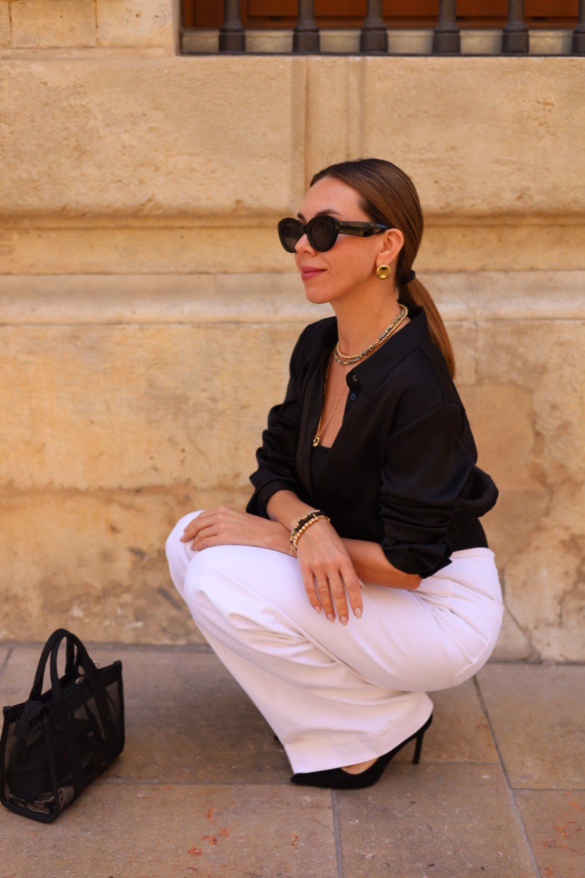 Pulsera de jaspe, lava y obsidiana.
