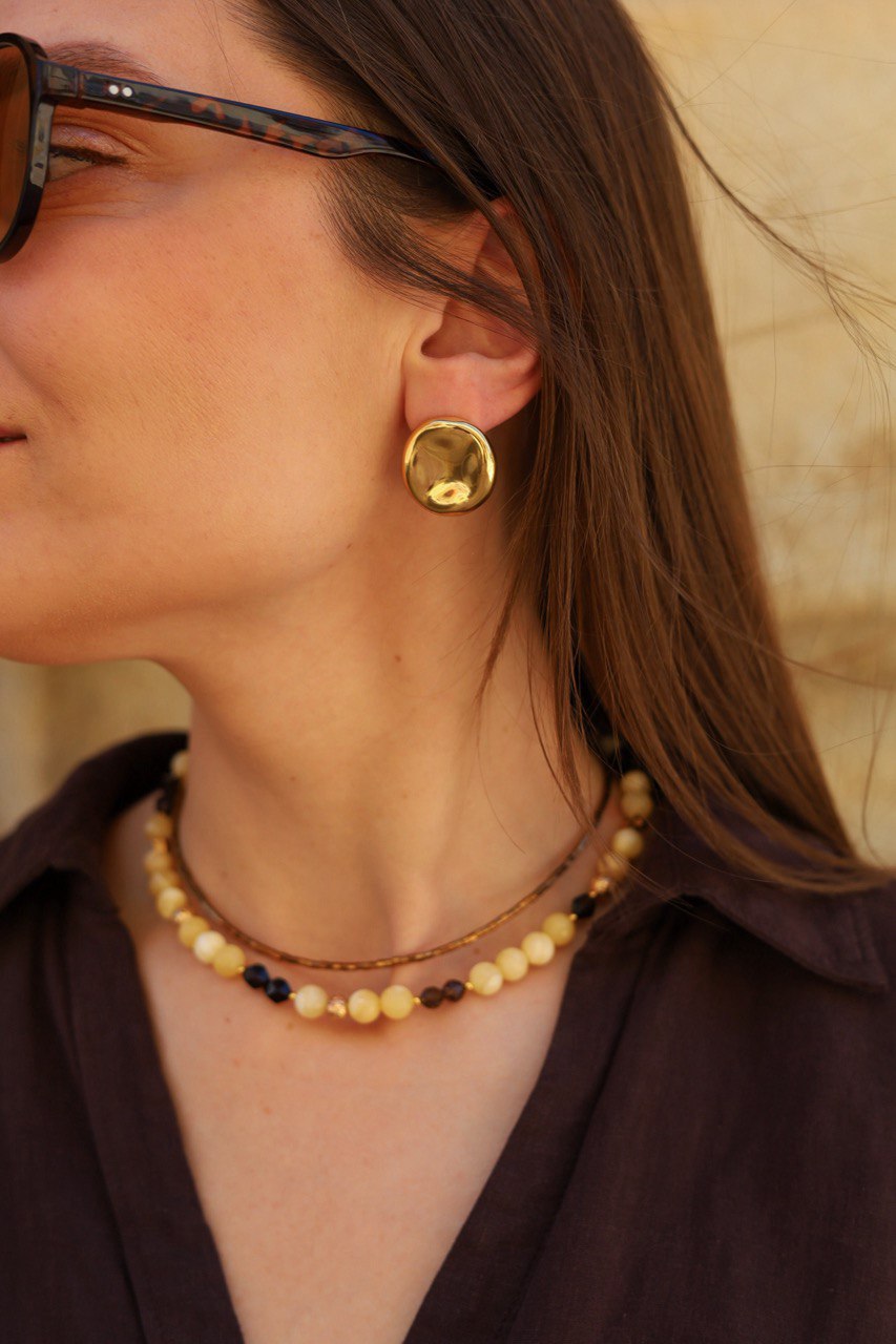 Серьги "Круг"