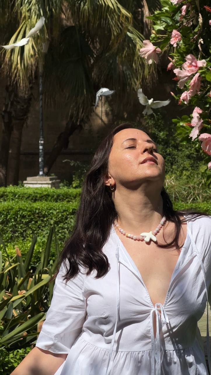 Колье "Птица"