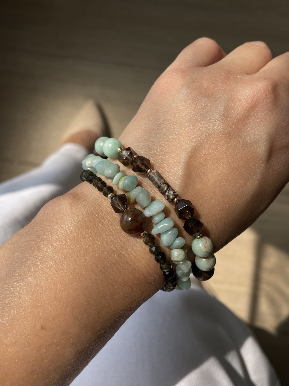 Браслет "шоколадная глазурь"