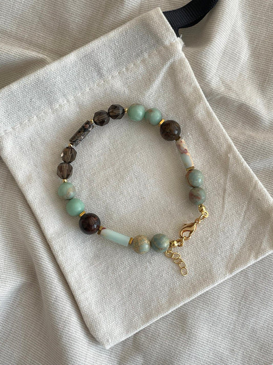 Браслет "шоколадная глазурь"