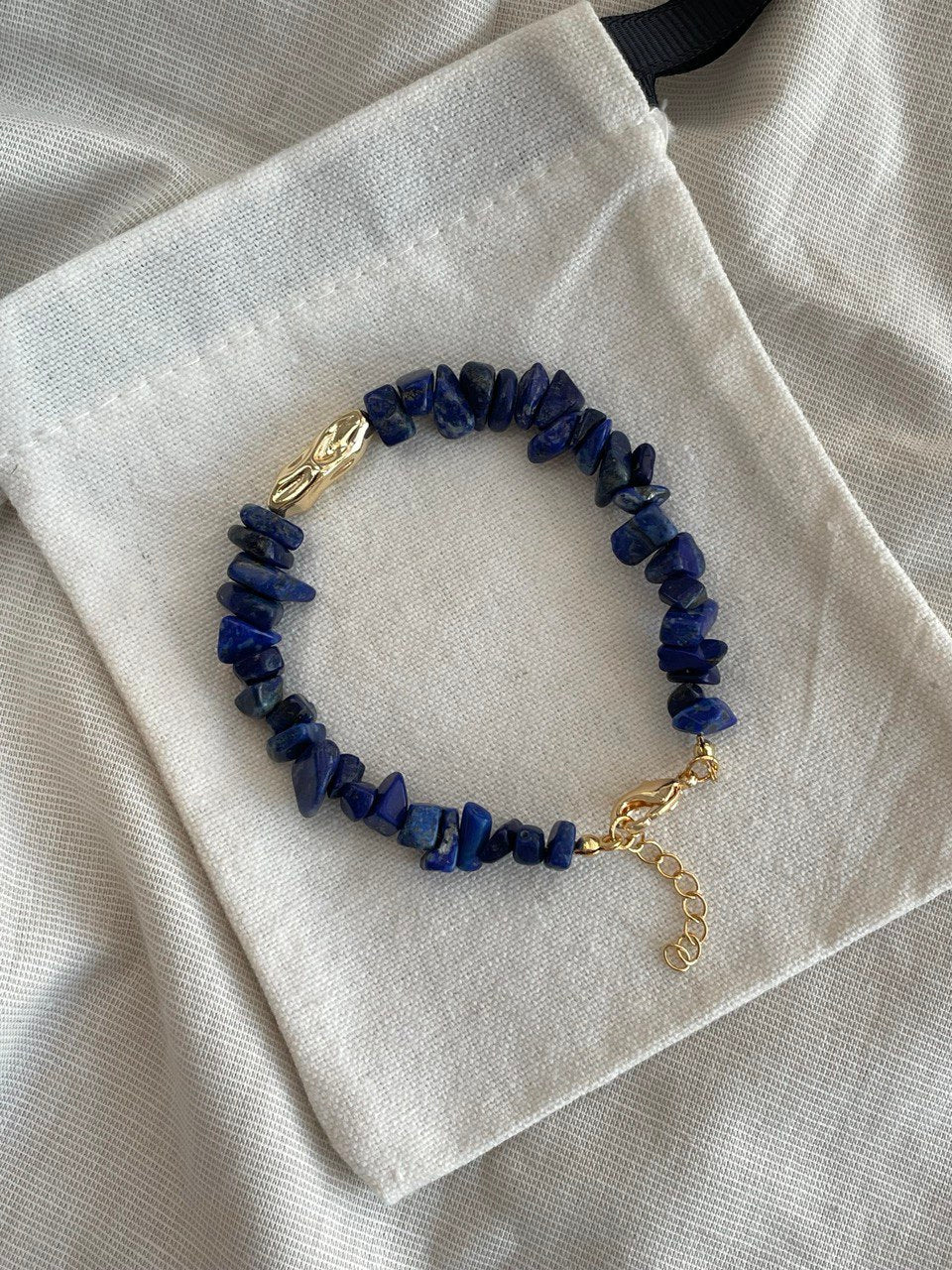 Pulsera de lapislázuli