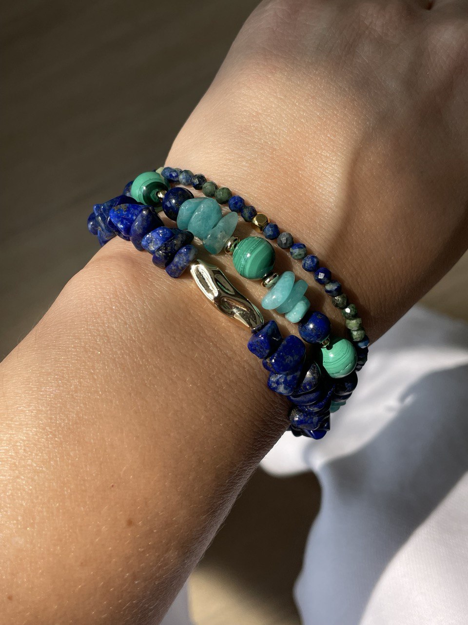 Pulsera de lapislázuli