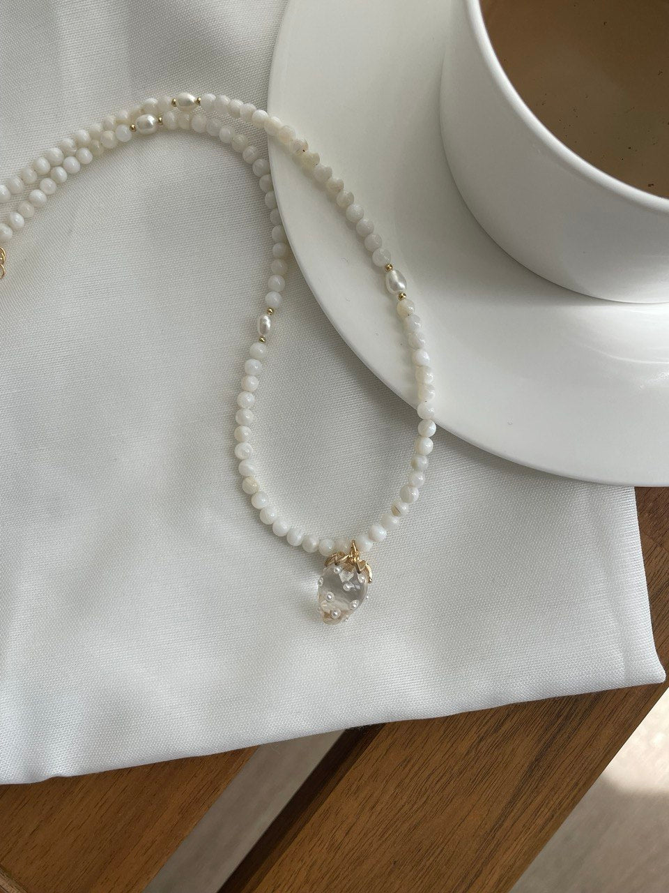 Колье "Клубника"