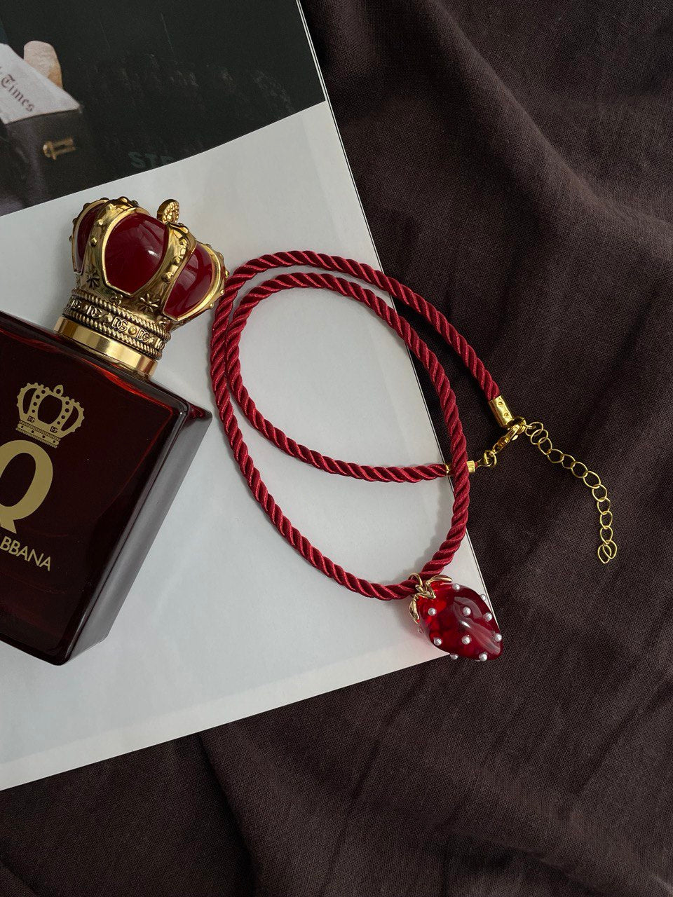 Шнурок бордо