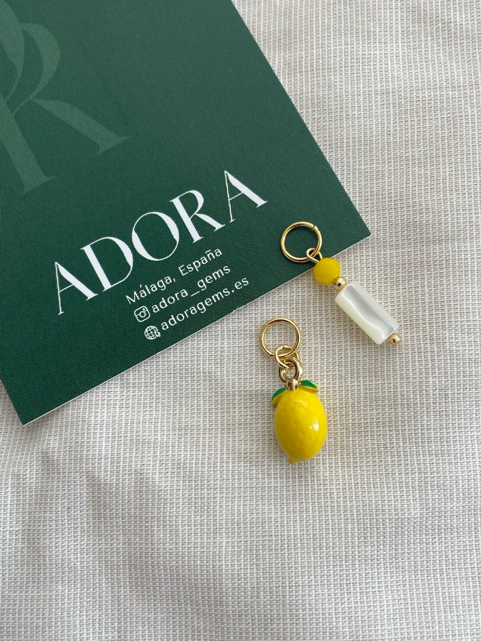 Набор подвесок "Лимон"