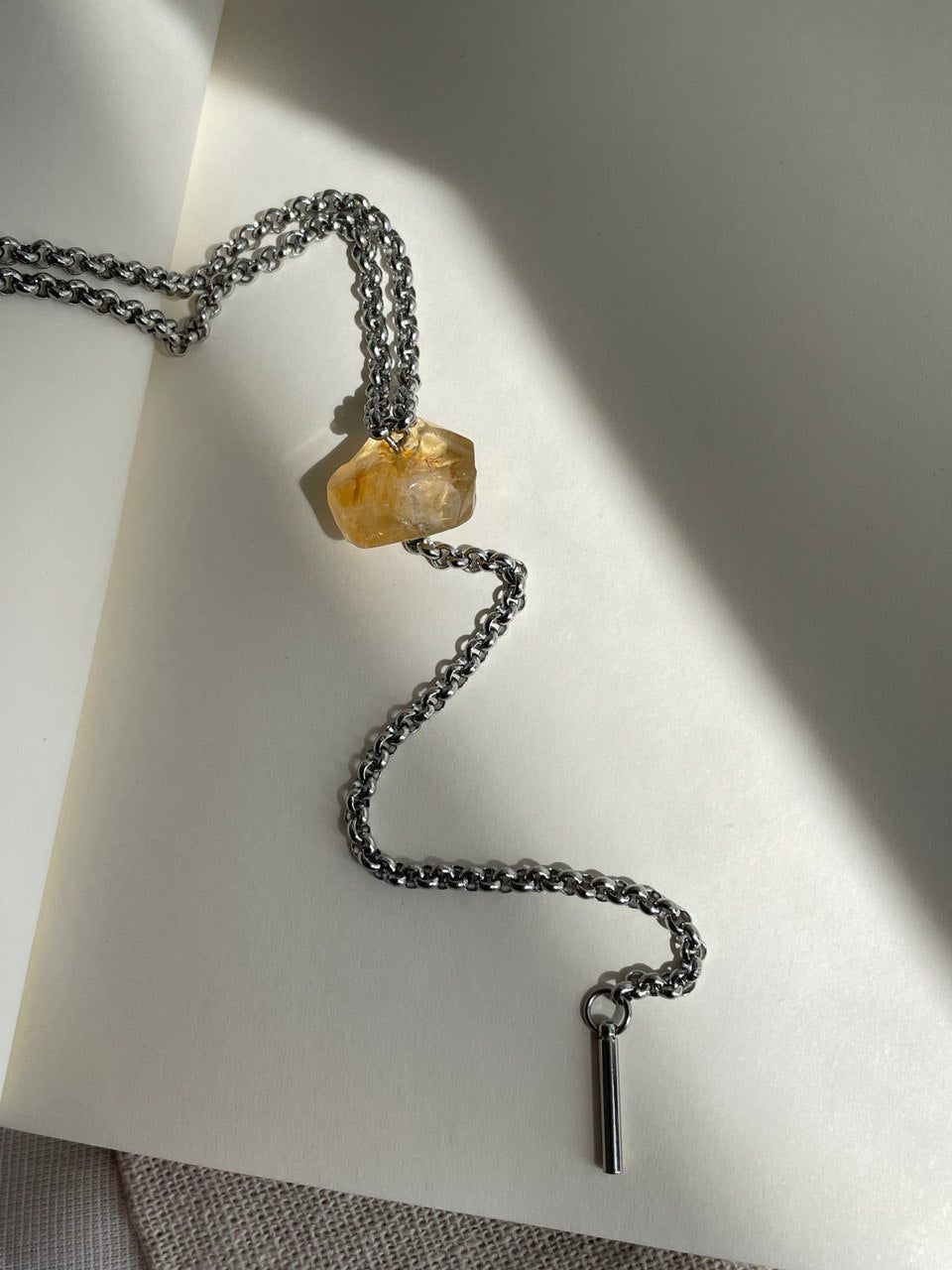 Цепочка с цитрином