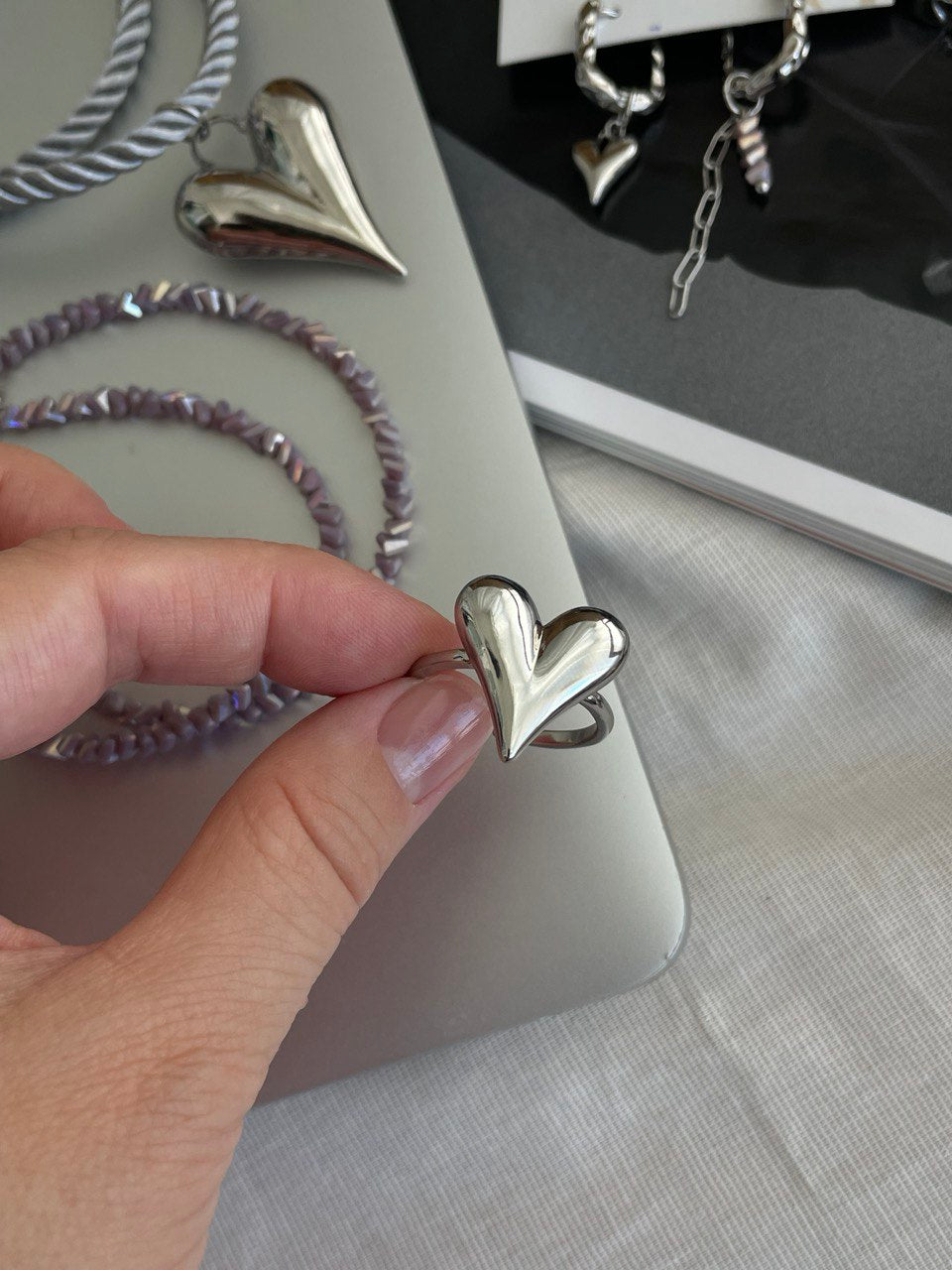 Кольцо "Сердце"