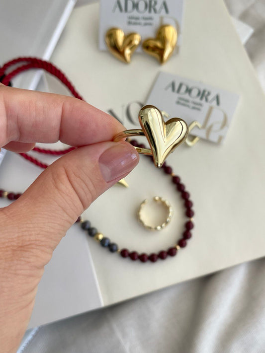 Кольцо "Сердце"