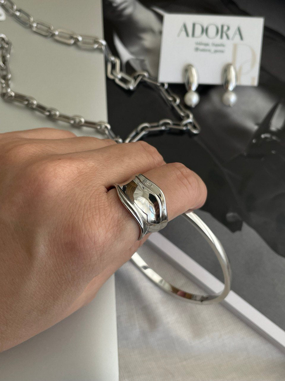 Кольцо "Абстракция"