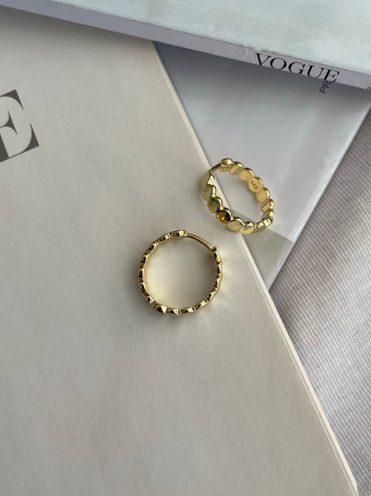 Серьги - кольца