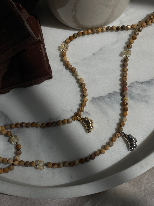 Колье "Круассан"