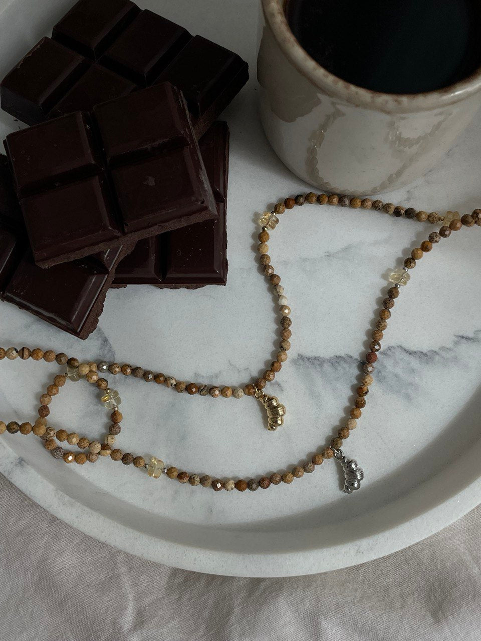 Колье "Круассан"