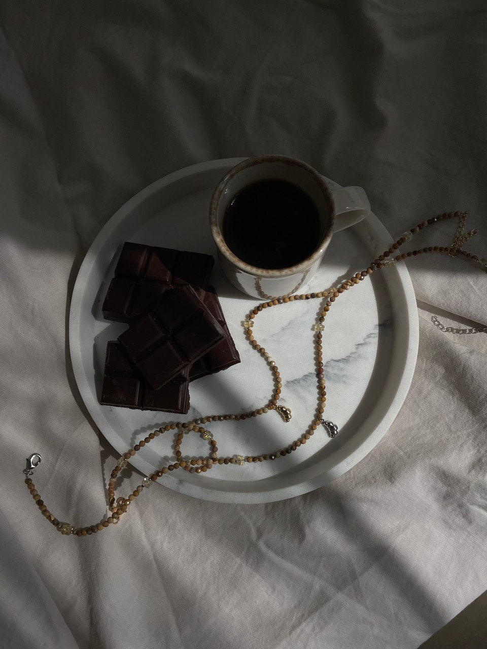 Колье "Круассан"