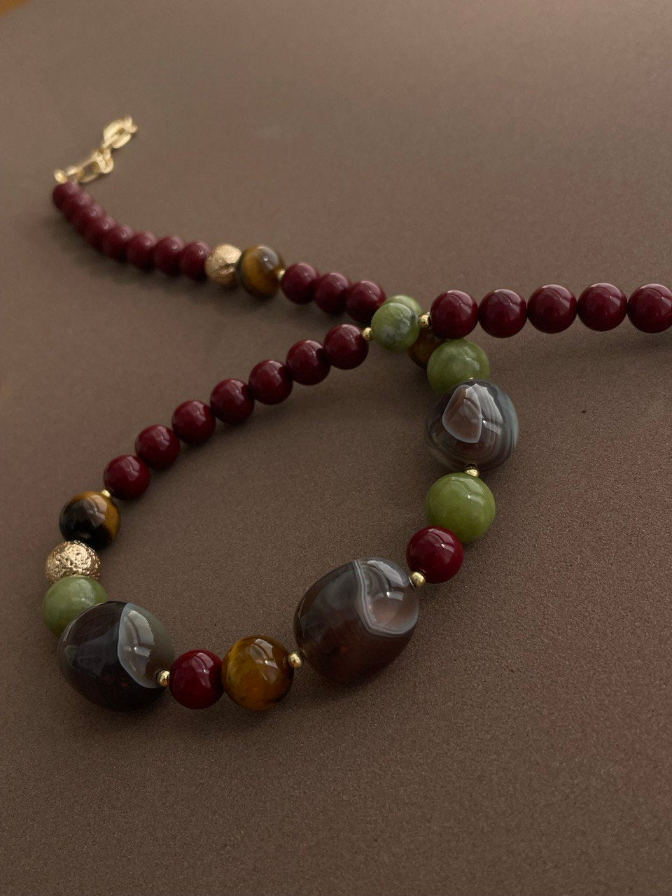 Колье "Осенний микс"