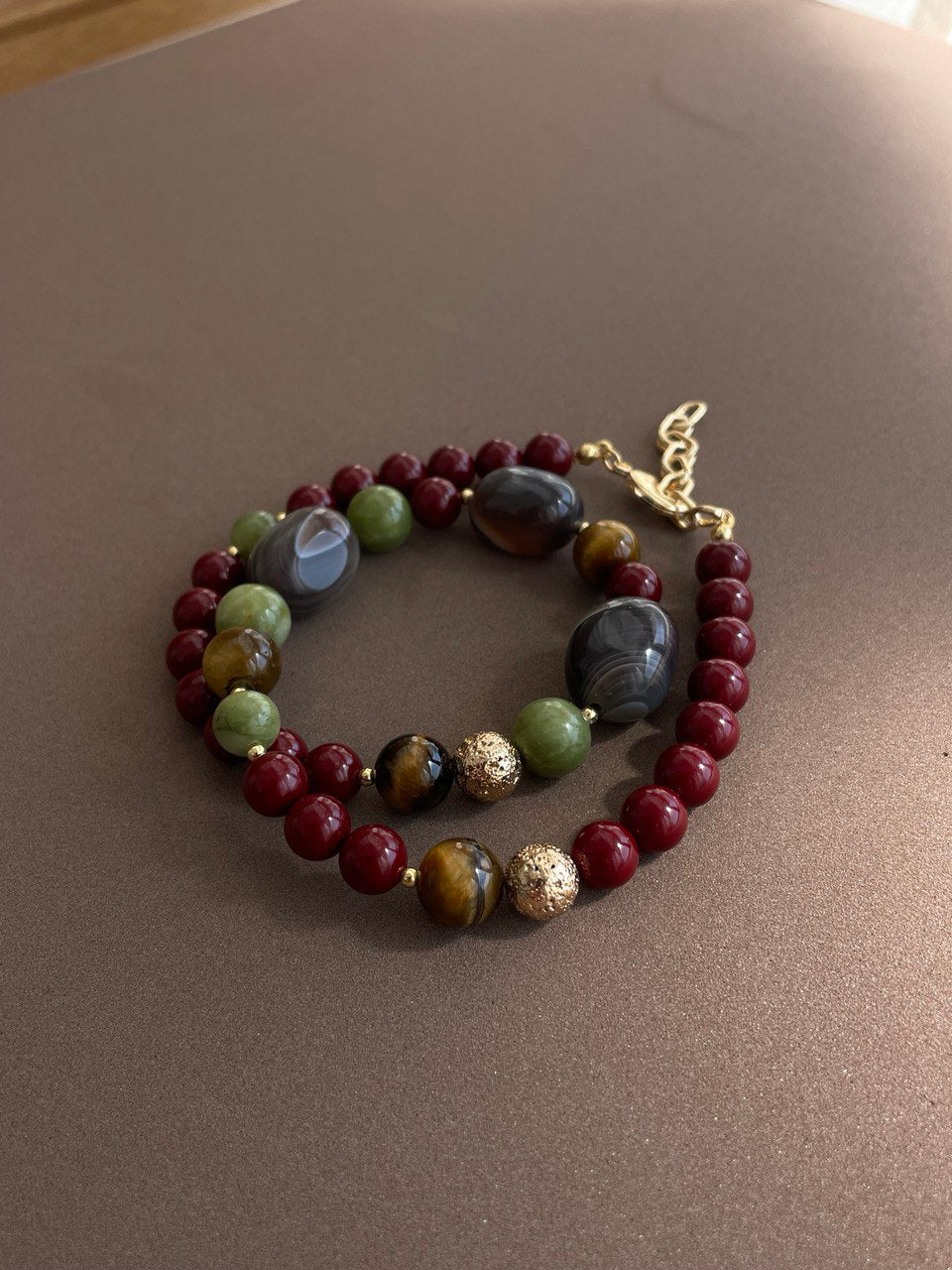 Колье "Осенний микс"