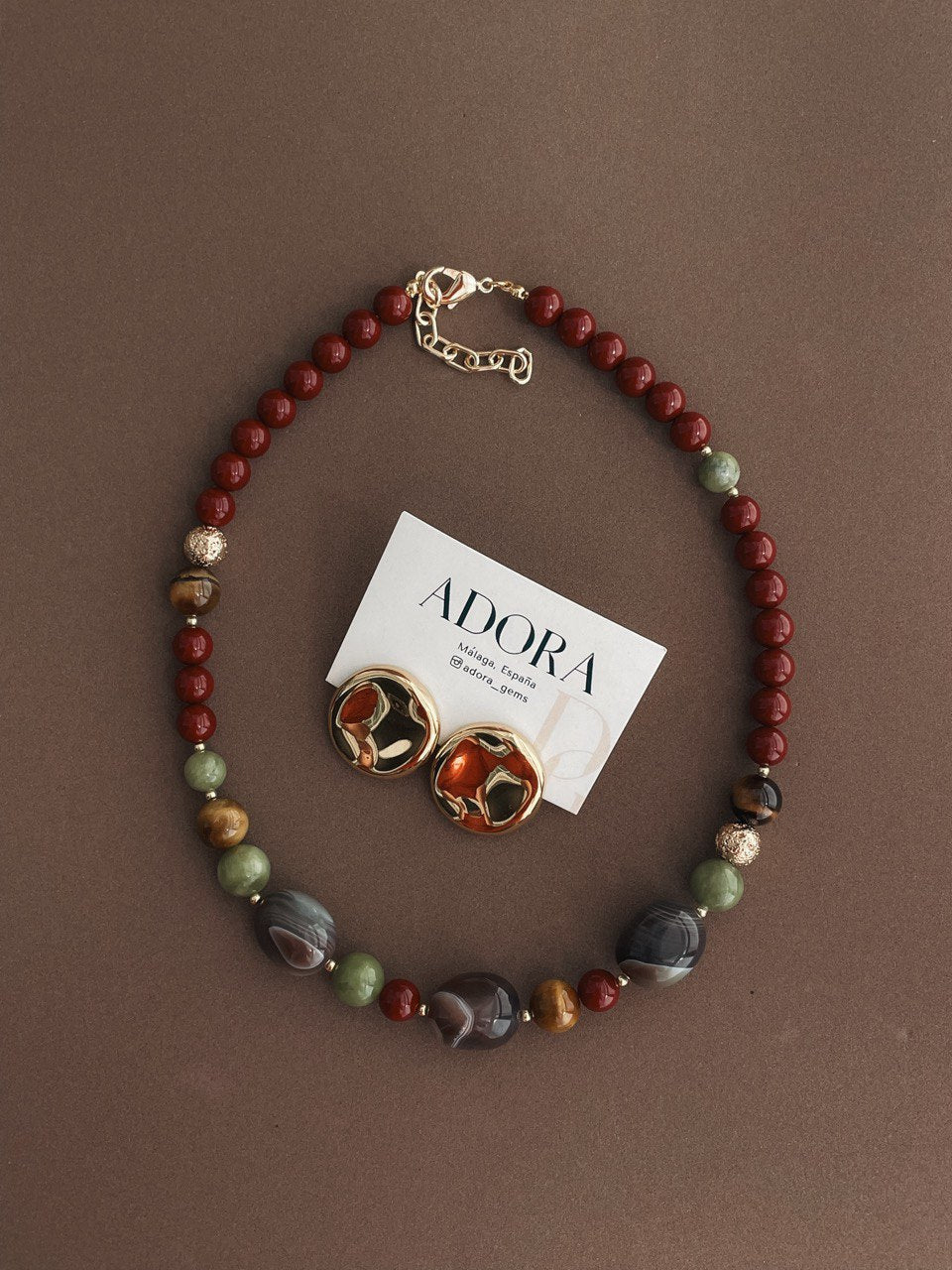 Колье "Осенний микс"