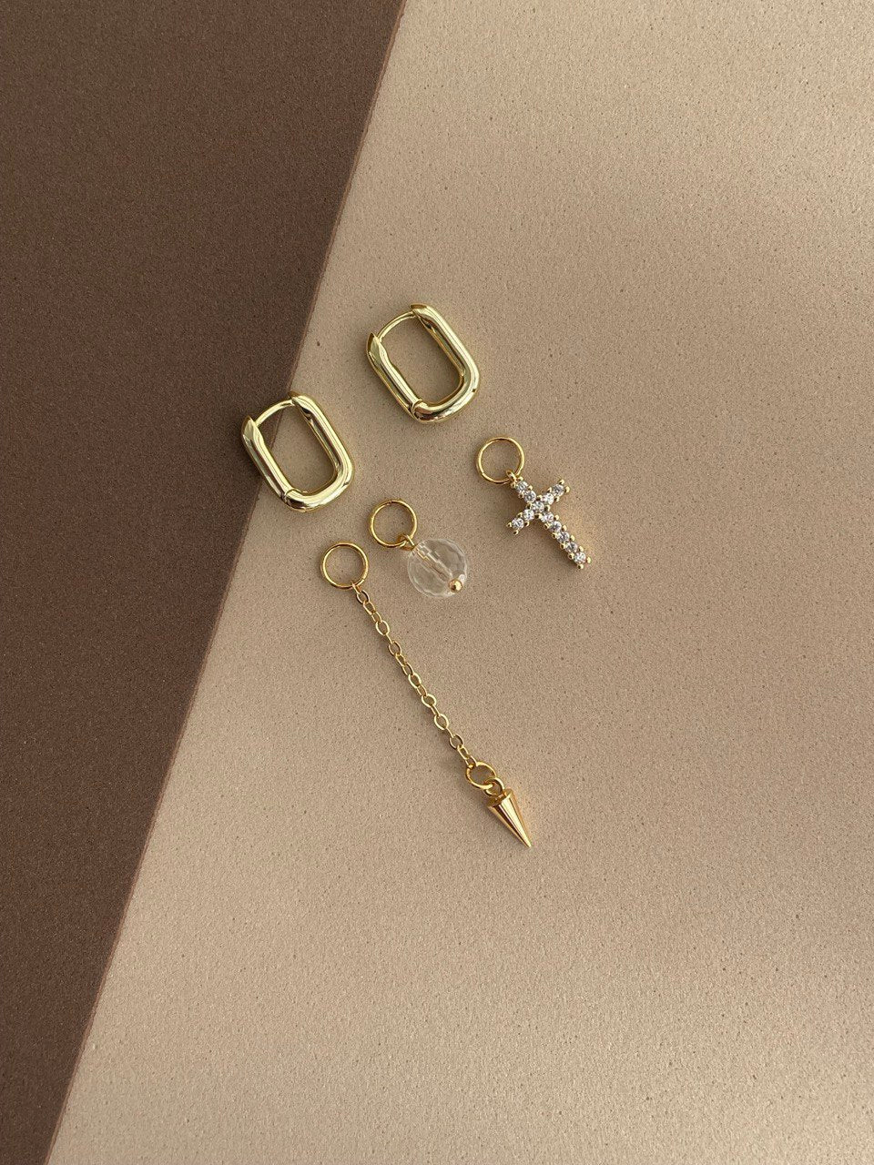 Набор подвесок с крестиком