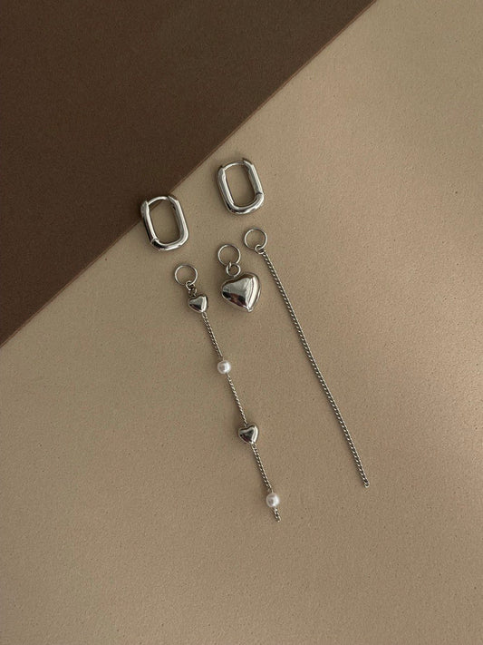 Набор подвесок "Сердечки"