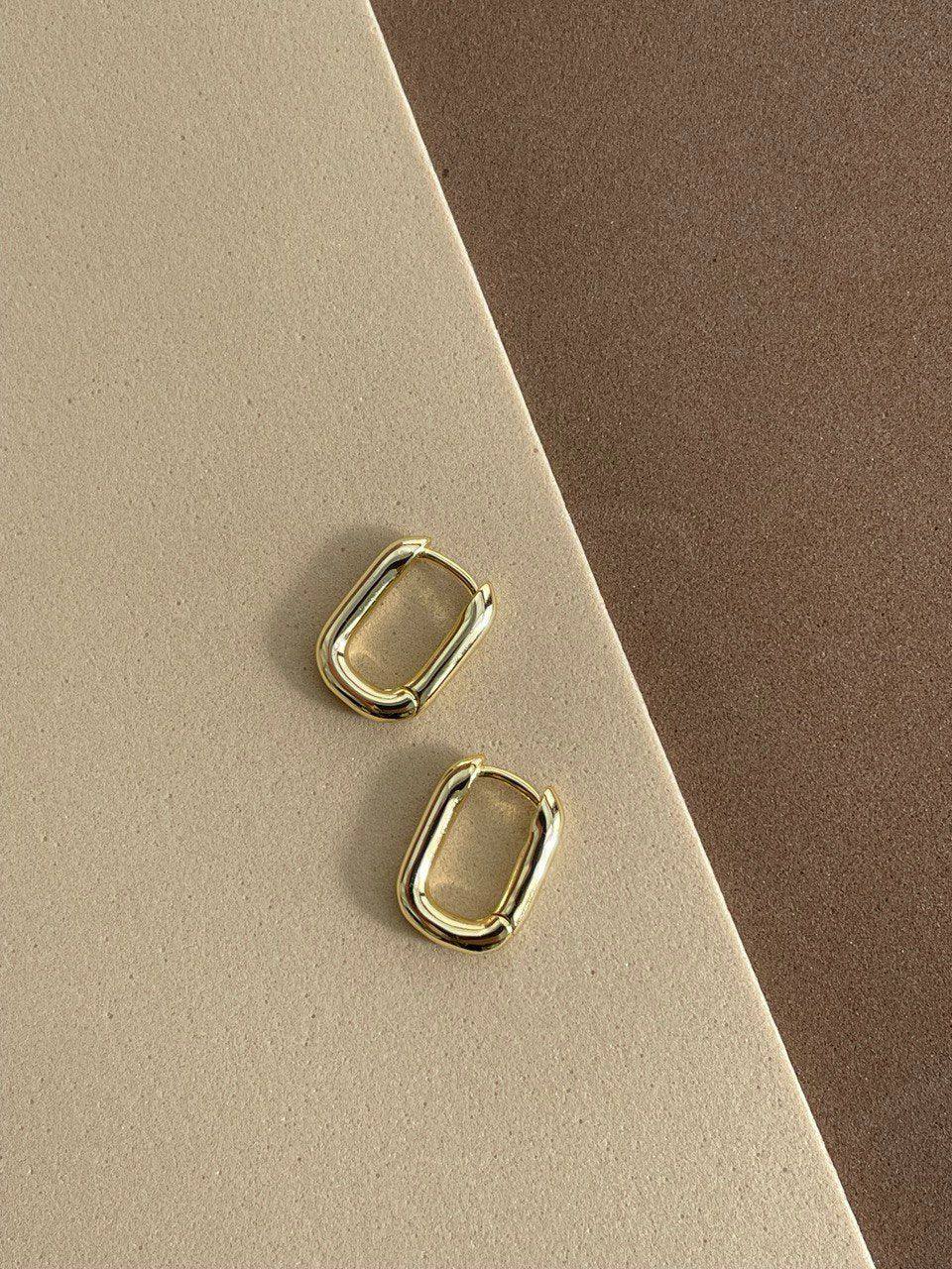 Серьги - овалы