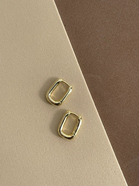 Серьги - овалы