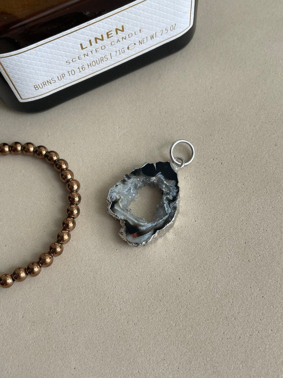 Подвеска из агата