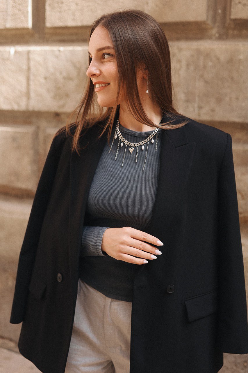 Цепочка с жемчугом